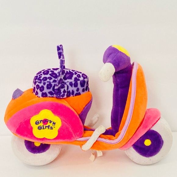 Toys Vintage 201 Y2k Groovy Girls Plush Motor Scooter From Manhattan